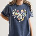 TK Vibes Back To School TK Kid Girl TK Team TK Teacher Women Women's Comfort Colors T-Shirt Denim TK Vibes Back To School TK Kid Girl TK Team TK Teacher Women Women's Comfort Colors T-Shirt Denim