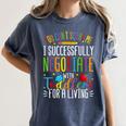 Toddler Negotiator Preschool Teacher Humor Babysitters Women's Comfort Colors T-Shirt Denim Toddler Negotiator Preschool Teacher Humor Babysitters Women's Comfort Colors T-Shirt Denim