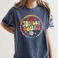 Toddler Squad Pre-K Teacher Pre School Back To School Women's Comfort Colors T-Shirt Denim