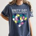 Together Against Bullying Unity Day Teachers Kids Toddler Women's Comfort Colors T-Shirt Denim Together Against Bullying Unity Day Teachers Kids Toddler Women's Comfort Colors T-Shirt Denim