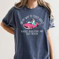 History Teacher Silly Goose Back To School Social Studies Women's Comfort Colors T-Shirt Denim History Teacher Silly Goose Back To School Social Studies Women's Comfort Colors T-Shirt Denim