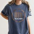 History Teacher Teach Love African American Men Women Women's Comfort Colors T-Shirt Denim