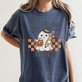 Trick Or Teach Teacher Women's Comfort Colors T-Shirt Denim