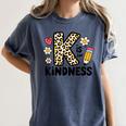 Unity Day Design Kindness Orange Teacher Kids Be Kind Women's Comfort Colors T-Shirt Denim Unity Day Design Kindness Orange Teacher Kids Be Kind Women's Comfort Colors T-Shirt Denim