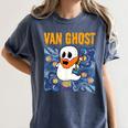 Van Ghost Art Teacher Halloween Van Gogh Starry Night Women's Comfort Colors T-Shirt Denim Van Ghost Art Teacher Halloween Van Gogh Starry Night Women's Comfort Colors T-Shirt Denim