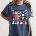 Welcome Back To School 2024 Teachers Students First Day Women's Comfort Colors T-Shirt Denim