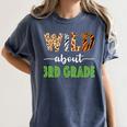 Wild About 3rd Grade Teacher Student Third Grade Zoo Safari Men Women Girls Kids Women's Comfort Colors T-Shirt Denim Wild About 3rd Grade Teacher Student Third Grade Zoo Safari Men Women Girls Kids Women's Comfort Colors T-Shirt Denim