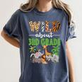 Wild About 3rd Grade Teacher Student Third Grade Zoo Safari Women's Comfort Colors T-Shirt Denim Wild About 3rd Grade Teacher Student Third Grade Zoo Safari Women's Comfort Colors T-Shirt Denim