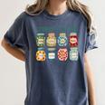 Women Literacy Is My Jam Literacy Teacher Reading Teacher Women's Comfort Colors T-Shirt Denim Women Literacy Is My Jam Literacy Teacher Reading Teacher Women's Comfort Colors T-Shirt Denim
