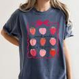 Women Second Grade Is My Jam Strawberry First Kids Teacher Women's Comfort Colors T-Shirt Denim Women Second Grade Is My Jam Strawberry First Kids Teacher Women's Comfort Colors T-Shirt Denim
