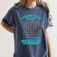 Working On My Quads Algebra Math Teacher Humor Women's Comfort Colors T-Shirt Denim Working On My Quads Algebra Math Teacher Humor Women's Comfort Colors T-Shirt Denim