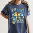 World Down Syndrome Day Awareness T21 Teacher Women Men Kids Women's Comfort Colors T-Shirt Denim World Down Syndrome Day Awareness T21 Teacher Women Men Kids Women's Comfort Colors T-Shirt Denim