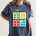 What Zone Are You In How Are You Feeling Teacher Women's Comfort Colors T-Shirt Denim What Zone Are You In How Are You Feeling Teacher Women's Comfort Colors T-Shirt Denim