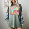 100 Days Of School Preppy 100th Day Of School Teacher Kids Women's Comfort Colors T-Shirt Berry 100 Days Of School Preppy 100th Day Of School Teacher Kids Women's Comfort Colors T-Shirt Berry