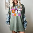 3rd Grade Boo Crew Third Grade Halloween Costume Teacher Kid Women's Comfort Colors T-Shirt Berry