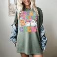 4th Grade Boo Crew Fourth Grade Teacher Kids Happy Halloween Women's Comfort Colors T-Shirt Berry