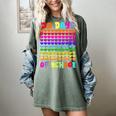 50 Days Of School Hearts Teacher Happy 50th Day Of School Women's Comfort Colors T-Shirt Berry