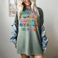ABC Cute Monster Alphabet Halloween Teacher Costume Kids Women's Comfort Colors T-Shirt Berry