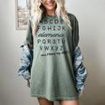 ABC Elemeno Shirt Alphabet Kindergarten Preschool Teacher Women's Comfort Colors T-Shirt Berry