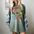 ABCs Learning Kindergarten Teacher Christmas Lights Alphabet For Men Women Kids Women's Comfort Colors T-Shirt Berry