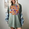 ABCs Learning Kindergarten Teacher Halloween Alphabet Women's Comfort Colors T-Shirt Berry