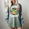 Alligator Later Gator Teacher Summer Last Day Fun Women's Comfort Colors T-Shirt Berry Alligator Later Gator Teacher Summer Last Day Fun Women's Comfort Colors T-Shirt Berry