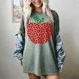 Apple Dot Pattern Art Teacher Appreciation Men Women Humor Women's Comfort Colors T-Shirt Berry Apple Dot Pattern Art Teacher Appreciation Men Women Humor Women's Comfort Colors T-Shirt Berry