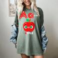 A Is For Apple Pre-K Kindergarten Teacher Student Women's Comfort Colors T-Shirt Berry