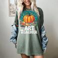Art Teacher Pumpkin Painting Halloween Costume Women's Comfort Colors T-Shirt Berry Art Teacher Pumpkin Painting Halloween Costume Women's Comfort Colors T-Shirt Berry