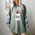 Art Teacher T-Shirt I Am The Glue Women's Comfort Colors T-Shirt Berry