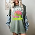 Assistant Principals Love Brains Zombie Teacher Halloween Women's Comfort Colors T-Shirt Berry Assistant Principals Love Brains Zombie Teacher Halloween Women's Comfort Colors T-Shirt Berry