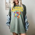Autism Teacher Shirt I Teach Kindness Apple Puzzle Awareness Women's Comfort Colors T-Shirt Berry