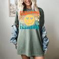 Back To School Groovy Smile Preschool Teachers Students Kids Women's Comfort Colors T-Shirt Berry