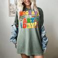 Back To School Hooray It's Art Day Art Teacher Artist Women's Comfort Colors T-Shirt Berry Back To School Hooray It's Art Day Art Teacher Artist Women's Comfort Colors T-Shirt Berry