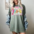 Back To School Pre-K Preppy Teacher Girl Women's Comfort Colors T-Shirt Berry