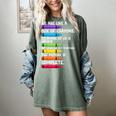 Back To School Teacher We Are Like A Box Of Crayons Women's Comfort Colors T-Shirt Berry
