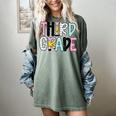 Back To School Third Grade Teacher First Day Of 3rd Grade Women's Comfort Colors T-Shirt Berry Back To School Third Grade Teacher First Day Of 3rd Grade Women's Comfort Colors T-Shirt Berry