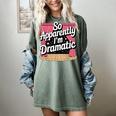 Best Theatre Art For Men Women Musical Drama Teacher Theater Women's Comfort Colors T-Shirt Berry