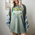 Biology Squad Science Teacher Student Biologist Women's Comfort Colors T-Shirt Berry