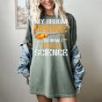 My Broom Broke So Now I Teach Science Teacher Halloween Women's Comfort Colors T-Shirt Berry