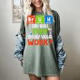 Bruh Did You Even Show Your Work For Science Teachers For Men Women Women's Comfort Colors T-Shirt Berry Bruh Did You Even Show Your Work For Science Teachers For Men Women Women's Comfort Colors T-Shirt Berry