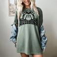 Bulldogs Teacher Student School Sports Fan Team Spirit Women's Comfort Colors T-Shirt Berry