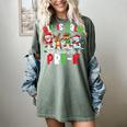 All Is Calm Just Kidding This Is Pre-K Christmas Teacher Women's Comfort Colors T-Shirt Berry
