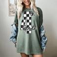 Checkered Fourth Grade Back To School Teachers Students Women's Comfort Colors T-Shirt Berry Checkered Fourth Grade Back To School Teachers Students Women's Comfort Colors T-Shirt Berry