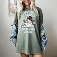Christmas Surviving Teacher Life Meltdown Xmas Women Men Women's Comfort Colors T-Shirt Berry