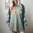 Color Special Education Squad Groovy Dream Team SPED Teacher Women's Comfort Colors T-Shirt Berry Color Special Education Squad Groovy Dream Team SPED Teacher Women's Comfort Colors T-Shirt Berry