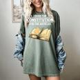 Cool History Teacher Read The Constitution For The Articles Women's Comfort Colors T-Shirt Berry