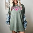 Coquette Bow Back To School First Day Teacher Women's Comfort Colors T-Shirt Berry Coquette Bow Back To School First Day Teacher Women's Comfort Colors T-Shirt Berry