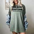 THIS IS MY COSTUME Eraser Teacher Halloween Costume Women's Comfort Colors T-Shirt Berry THIS IS MY COSTUME Eraser Teacher Halloween Costume Women's Comfort Colors T-Shirt Berry