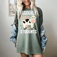 Cow Teacher Lover Women's Comfort Colors T-Shirt Berry